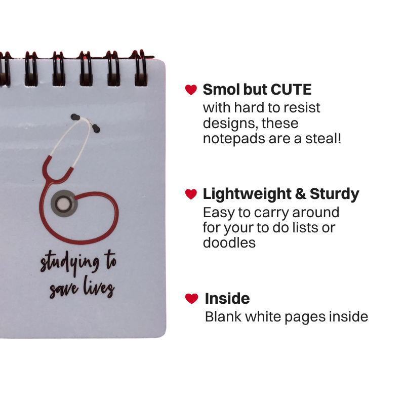 Saving lives Notepad