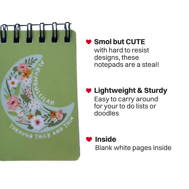 Through Thick & Thin Notepad