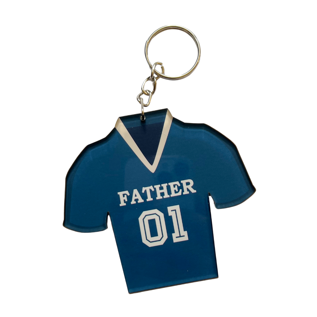 Father's Tee Keychain