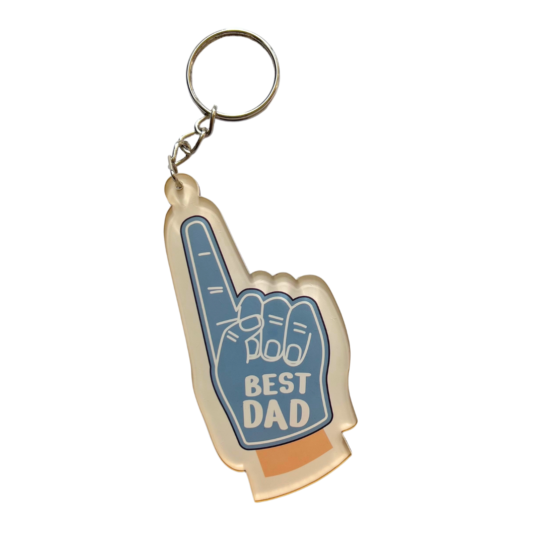 Best Dad Keychain