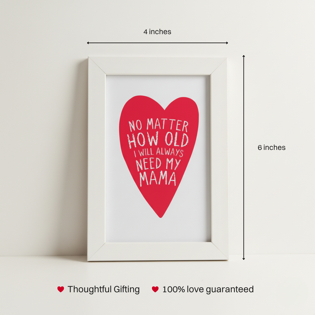 Mama Heart Frame