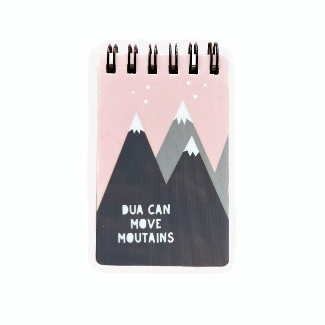 Dua Can Move Mountains Notepad