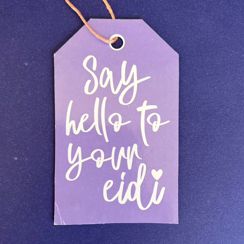 Eidi Gift Tag