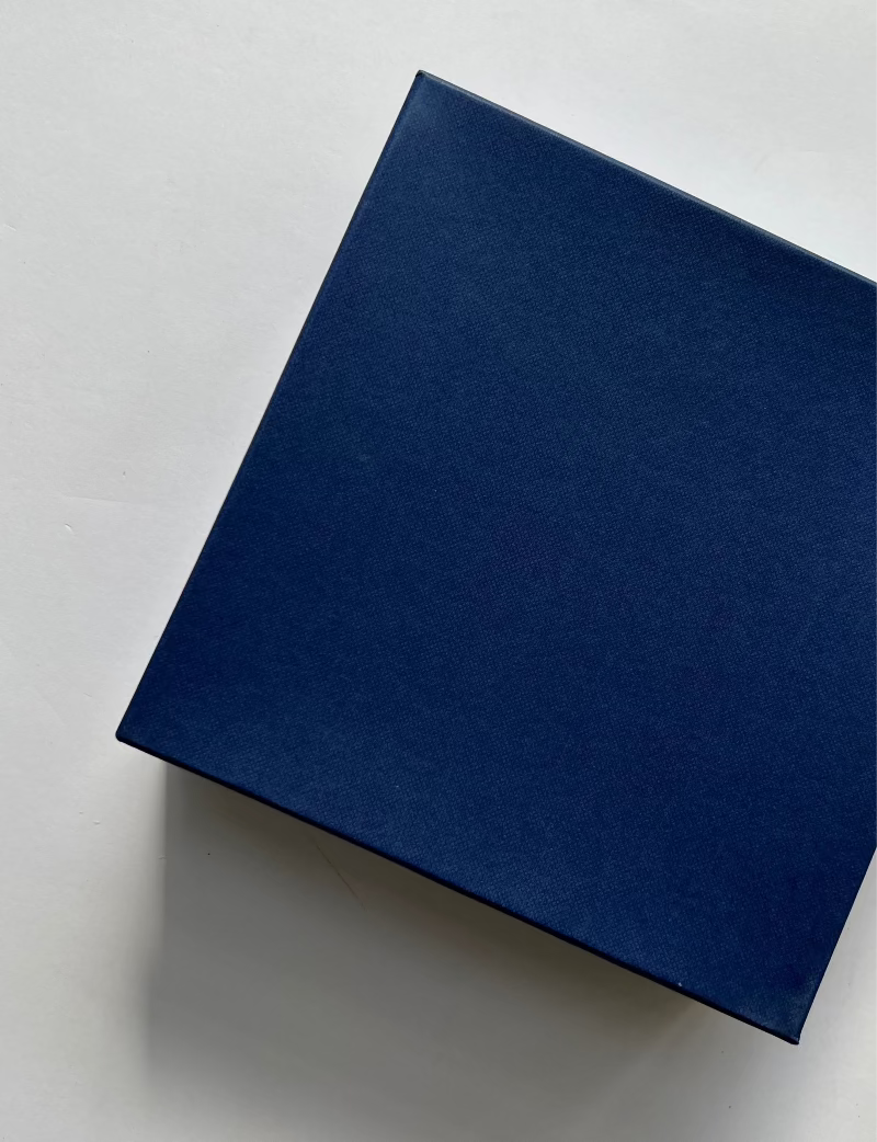 Blue Dad Stripes Box