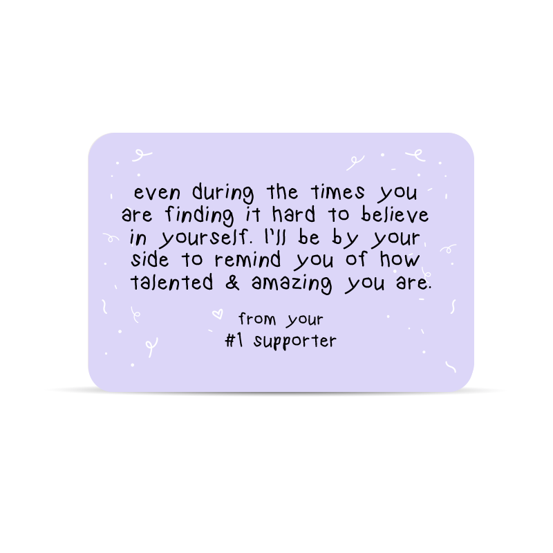 Rooting For You Wallet Card