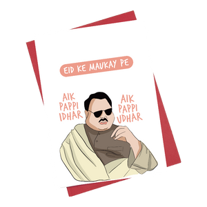 Altaf Hussain Pappi Eid Card