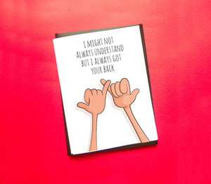 Pinky Promise Card