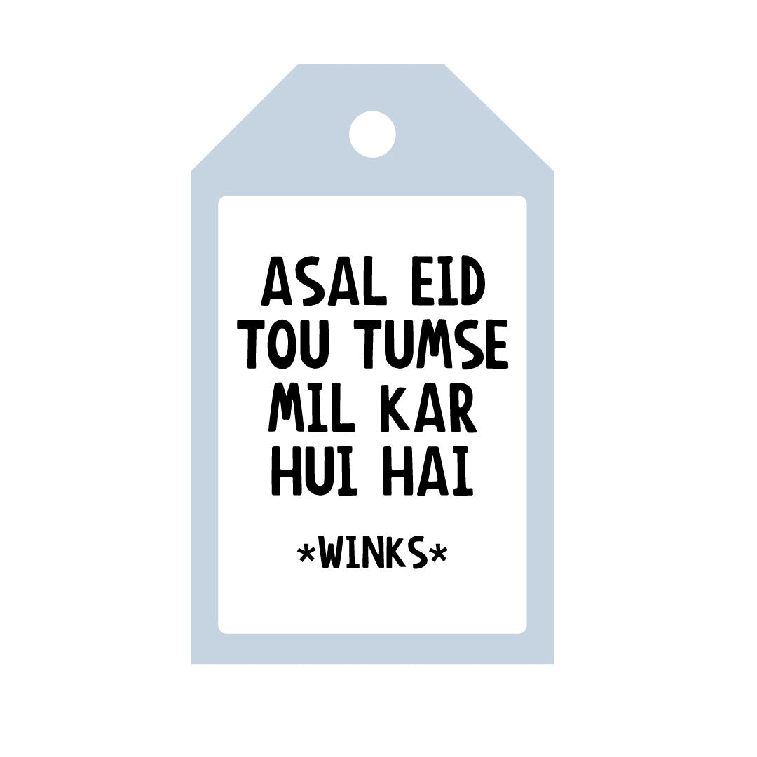 Wink Gift Tag