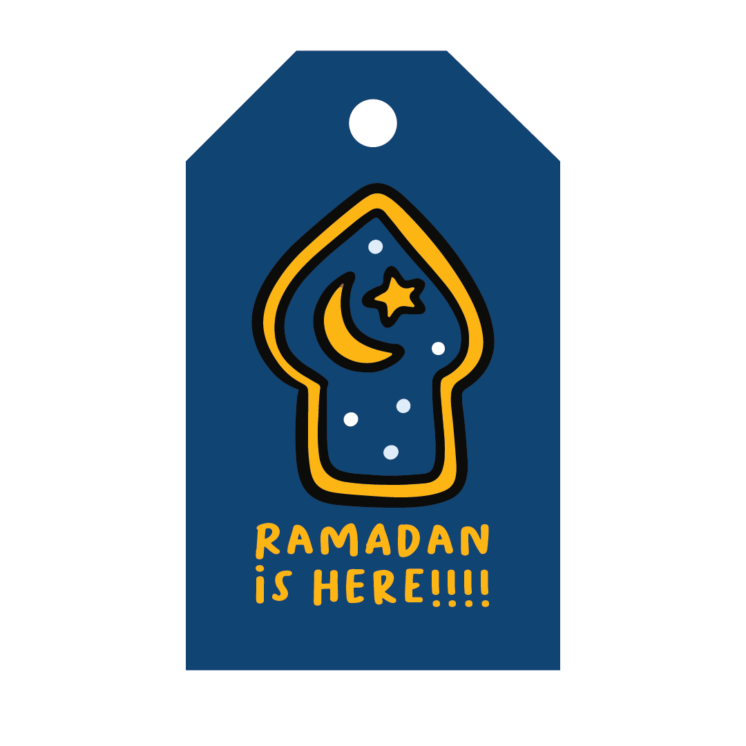 Ramadan is here Gift Tag