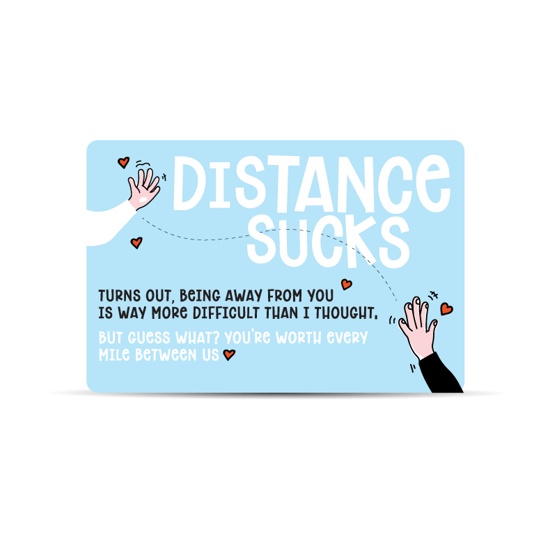 Long Distance Wallet Card