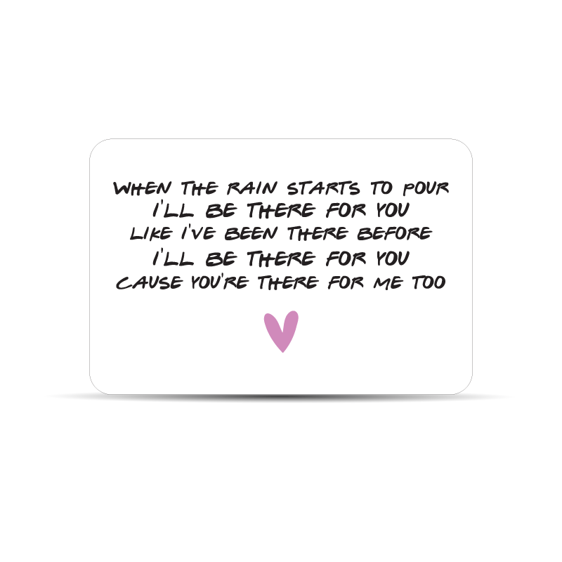Friends Wallet Card