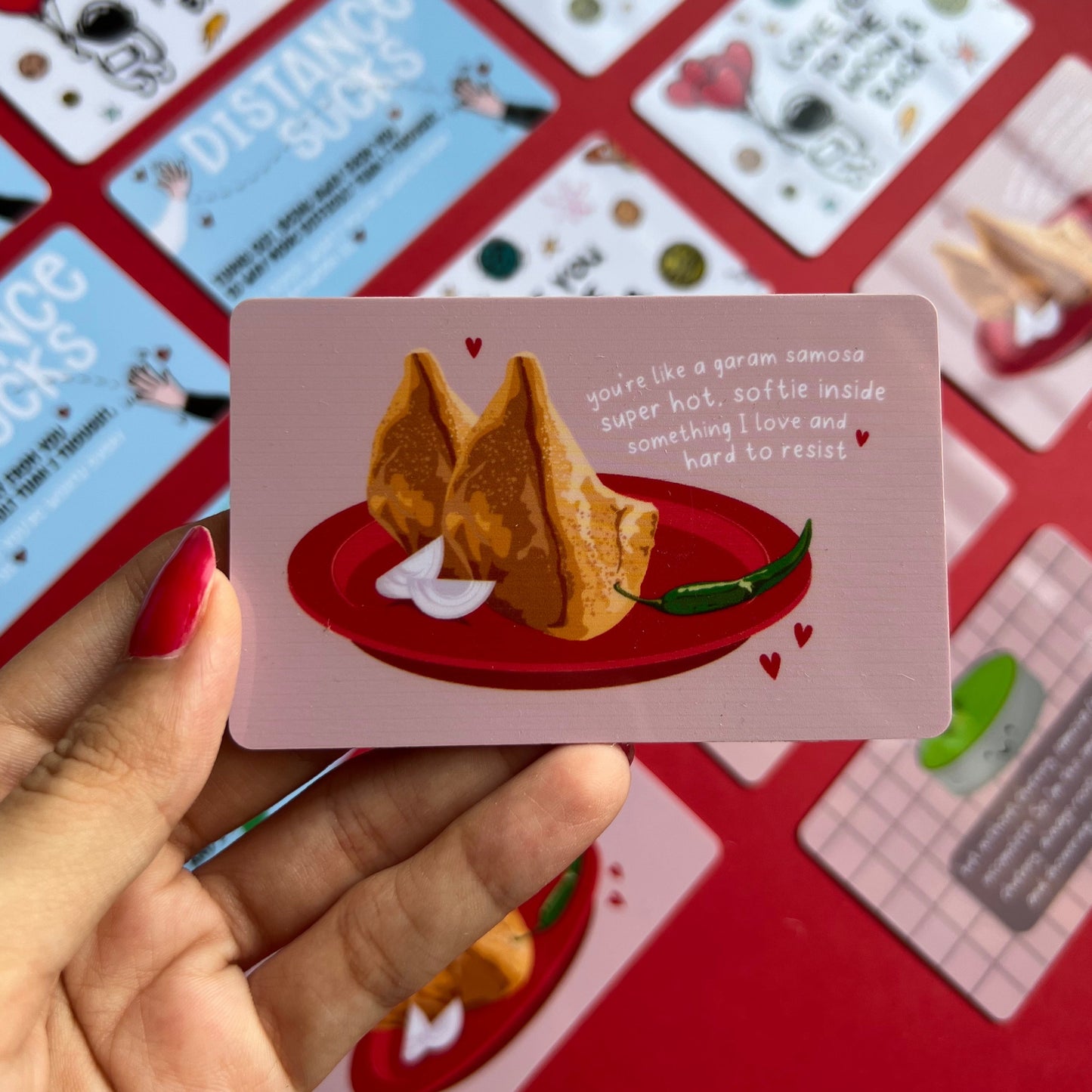 Samosa Wallet Card
