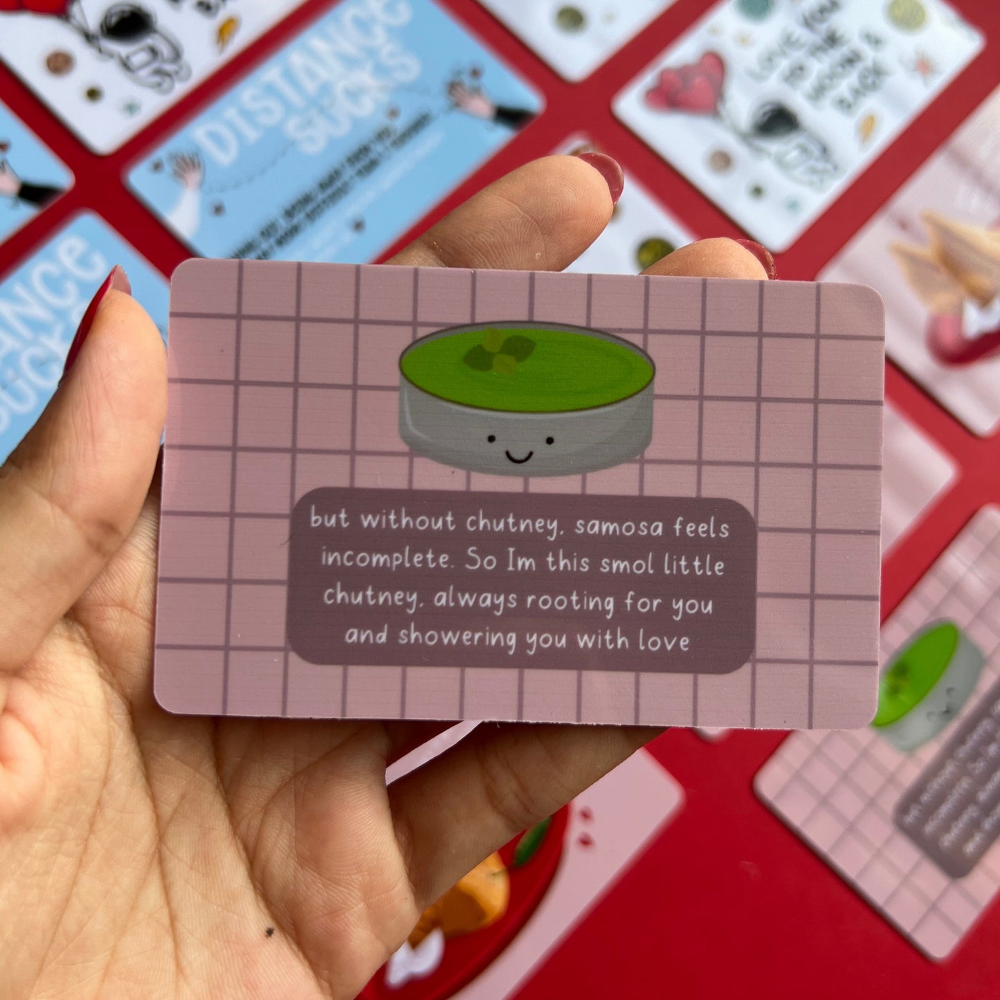 Samosa Wallet Card