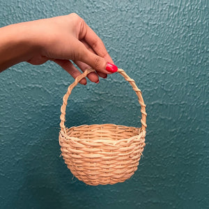 Small Cane Basket