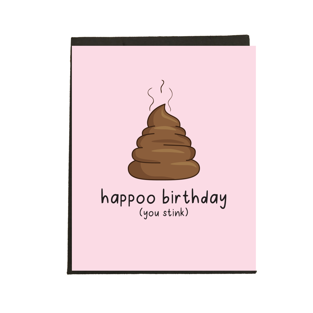Happoo Birthday Card