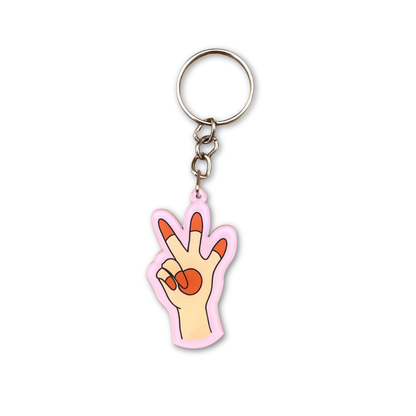 Hand Symbol Keychain