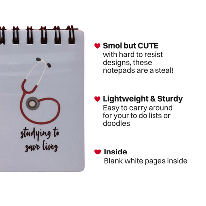 Saving lives Notepad