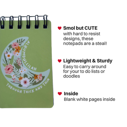 Through Thick & Thin Notepad