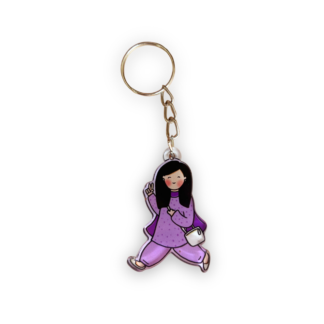 Girl Keychain