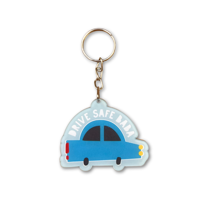 Drive Safe Baba Keychain