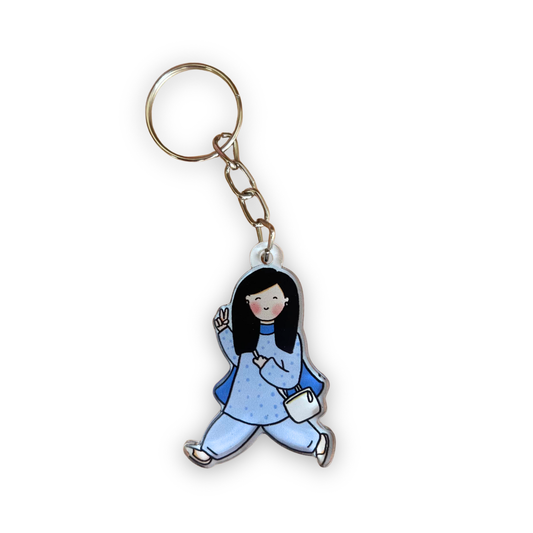 Girl Keychain