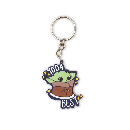 Yoda Best Keychain