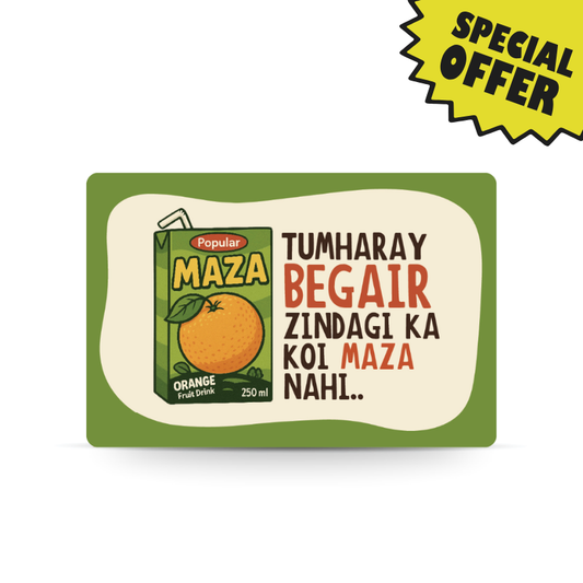 Maza Wallet Card