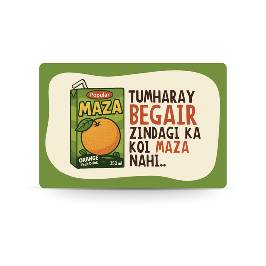 Maza Wallet Card
