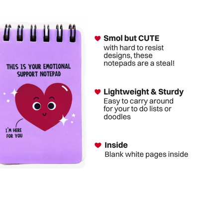 Emotional Support Notepad