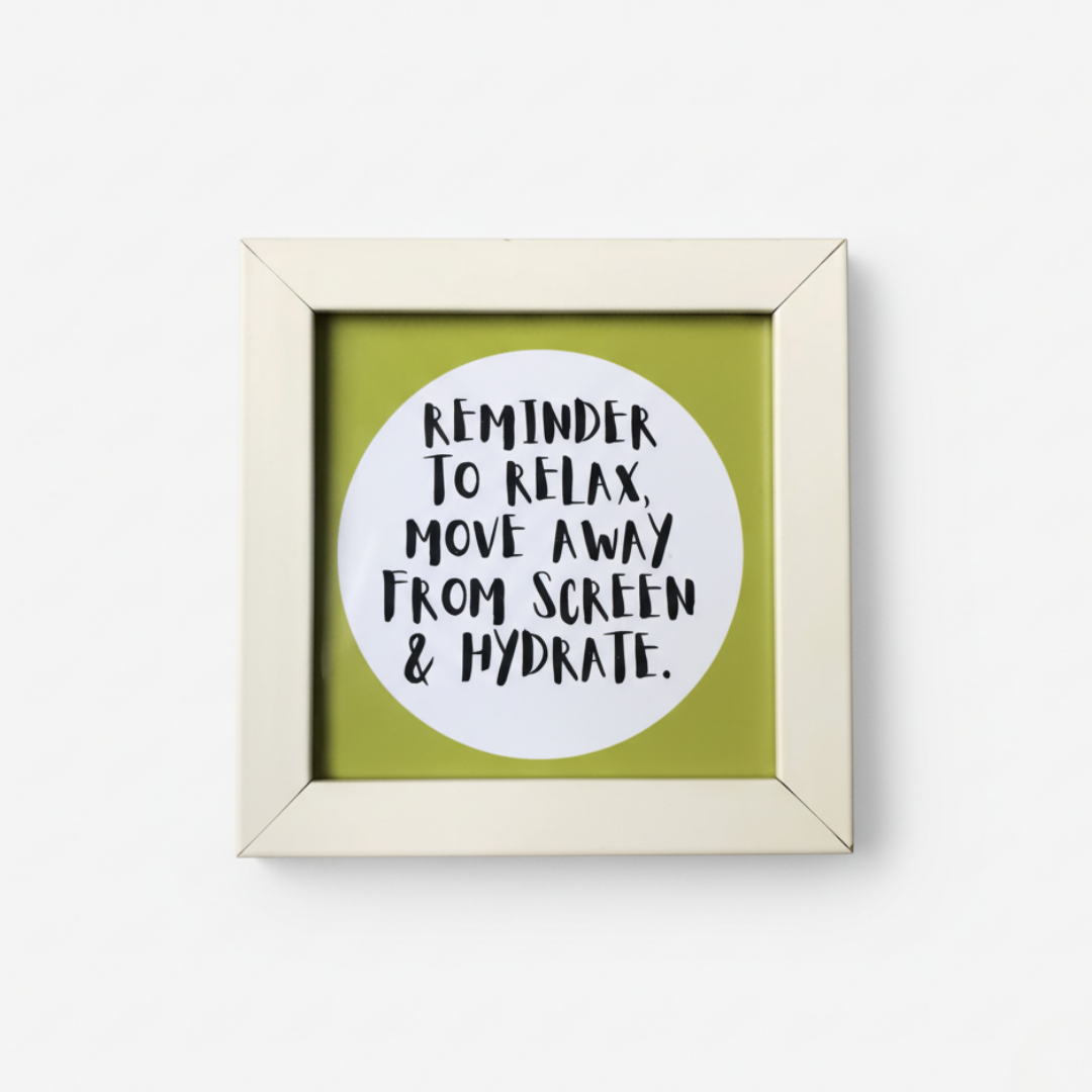 Screen Time Reminder Frame