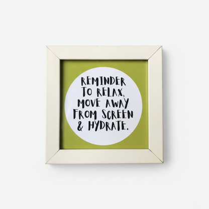 Screen Time Reminder Frame