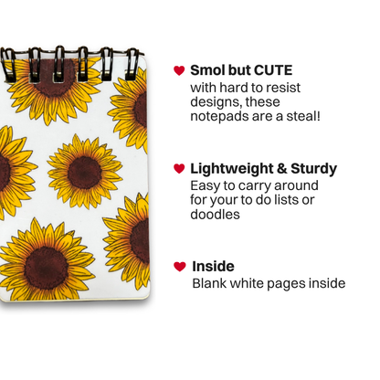 Sunflower Notepad