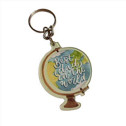 Best Dad Ever Keychain