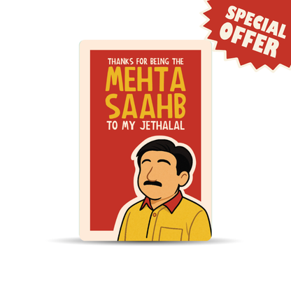 Jethalal Wallet Card