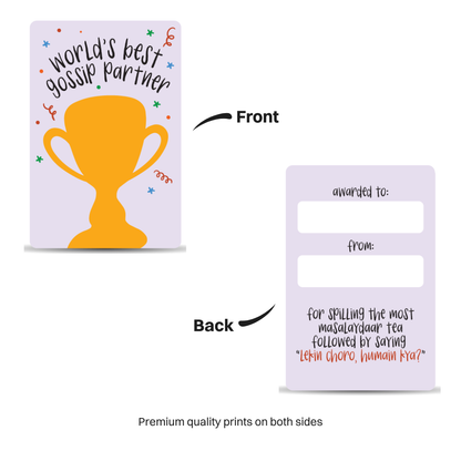 Gossip Partner Wallet Card