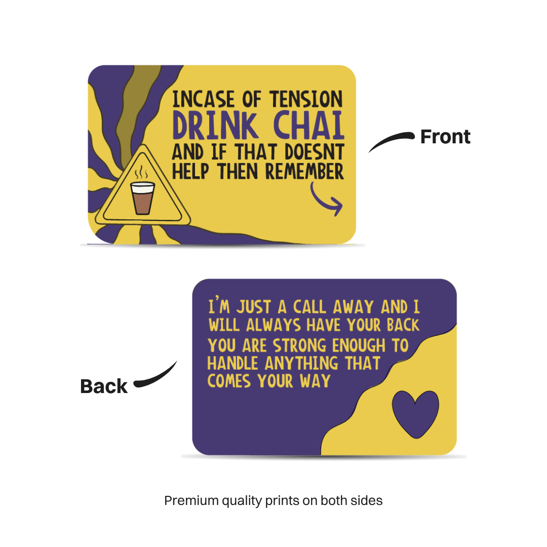 Chai Wallet Card