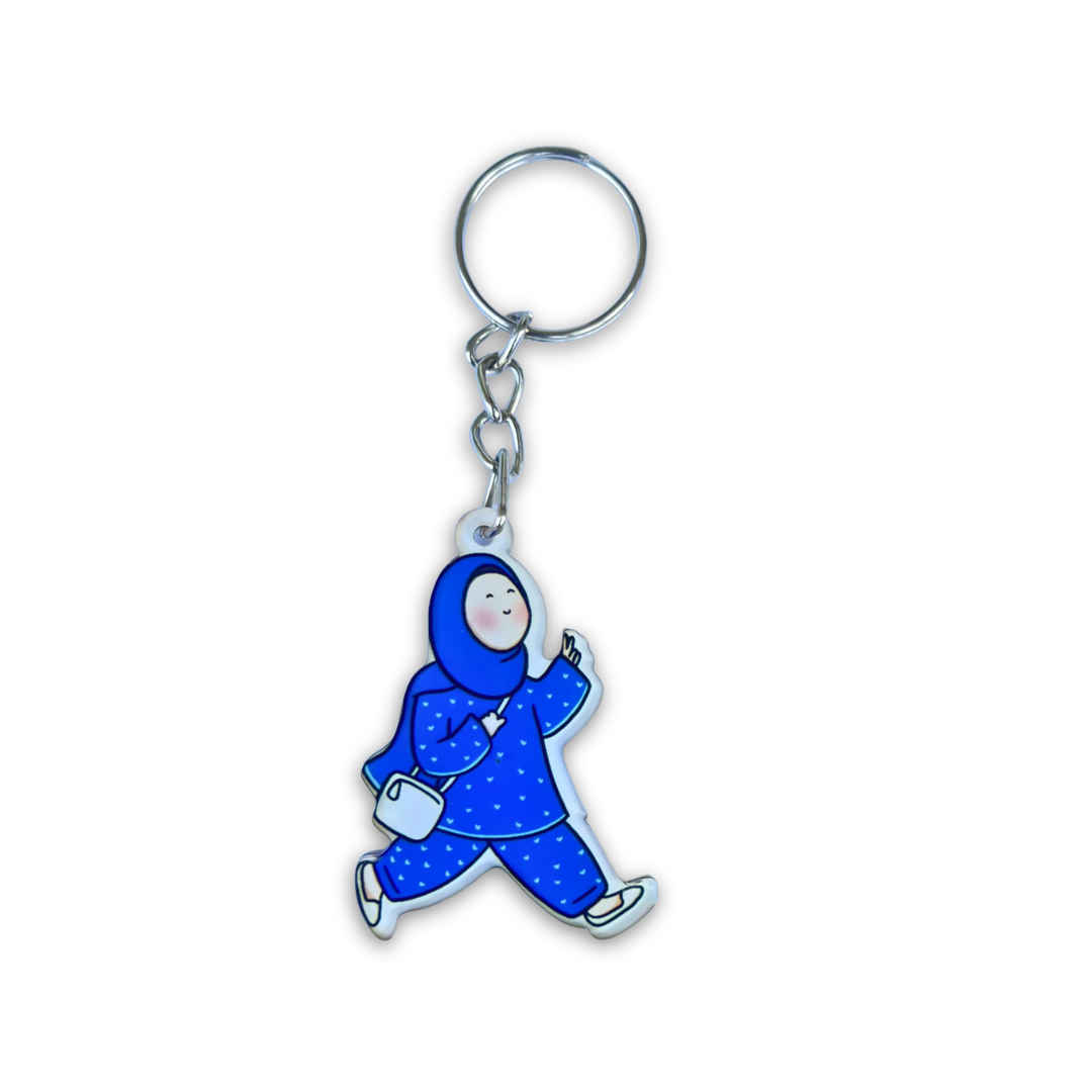 Hijabi On The Go Keychain