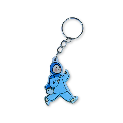 Hijabi On The Go Keychain