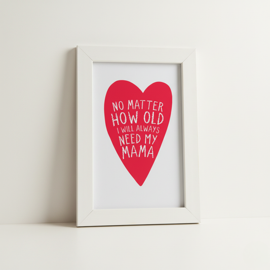 Mama Heart Frame