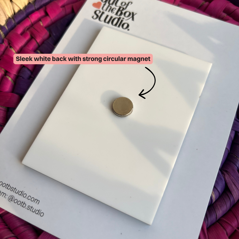 Faisal Mosque Fridge Magnet | Pakistan Postage Stamp