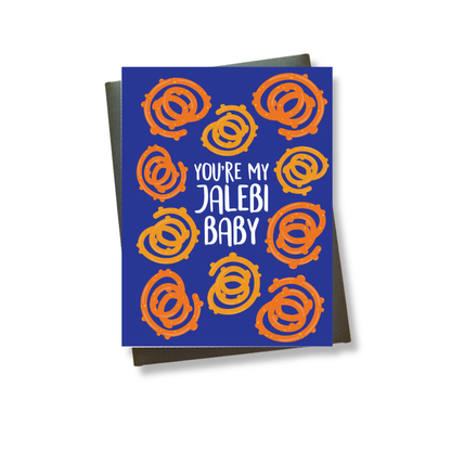 Jalebi Baby Greeting Card