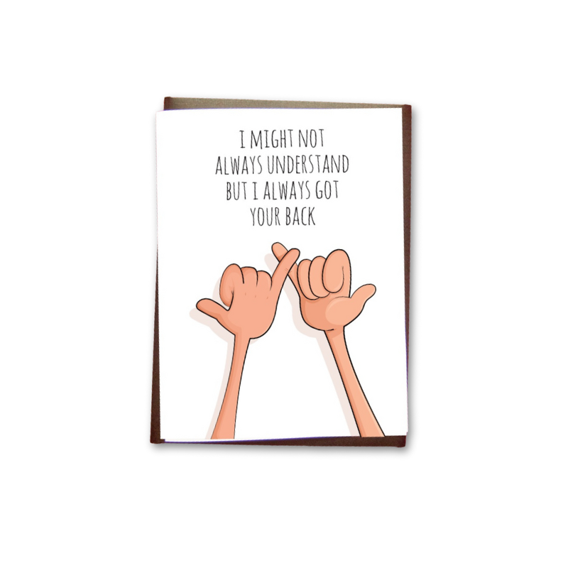Pinky Promise Card