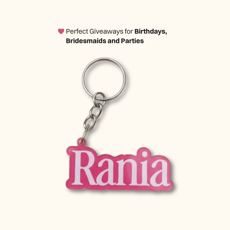 Key My Name I Customized Name Keychain