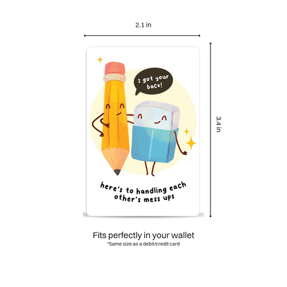 Eraser Wallet Card
