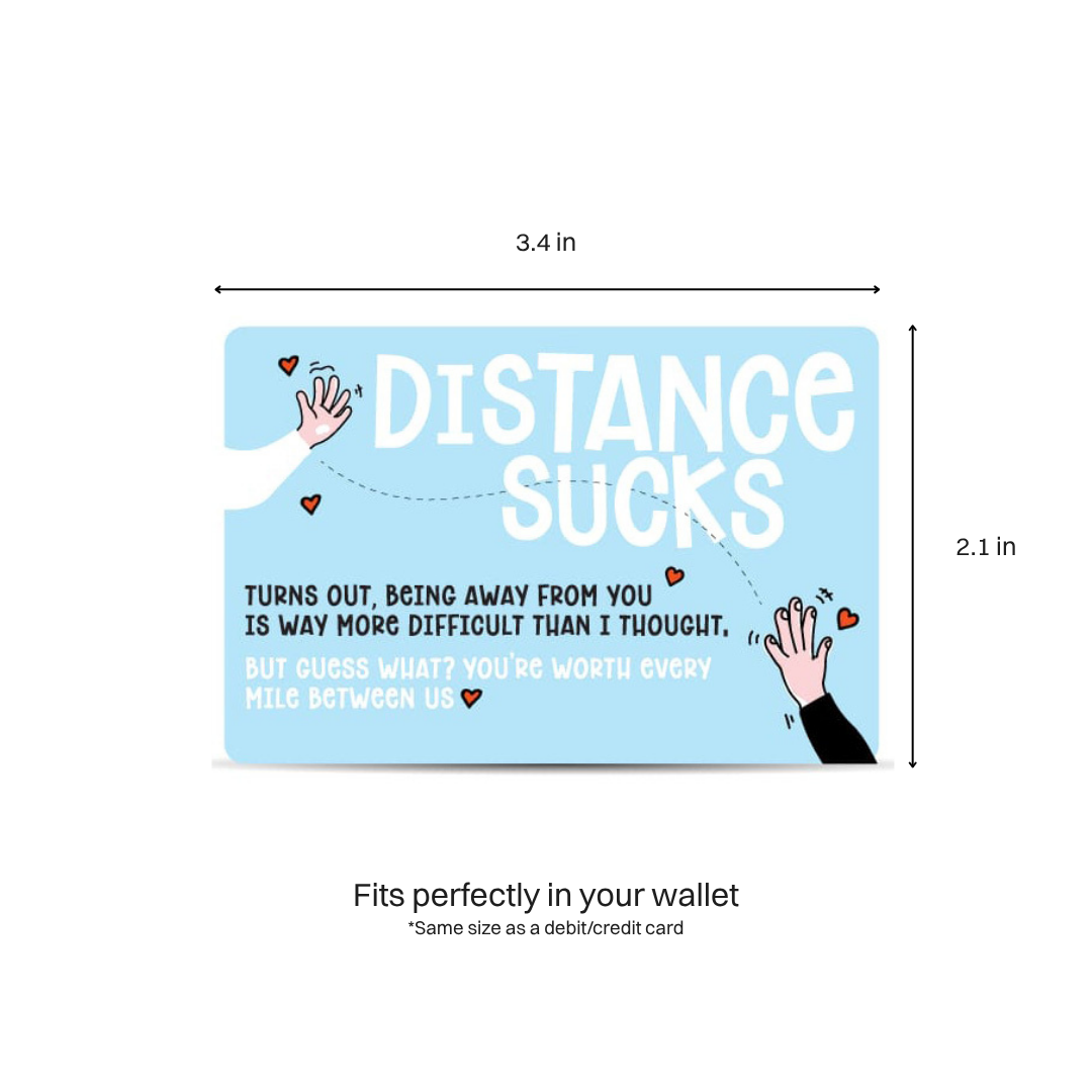 Long Distance Wallet Card