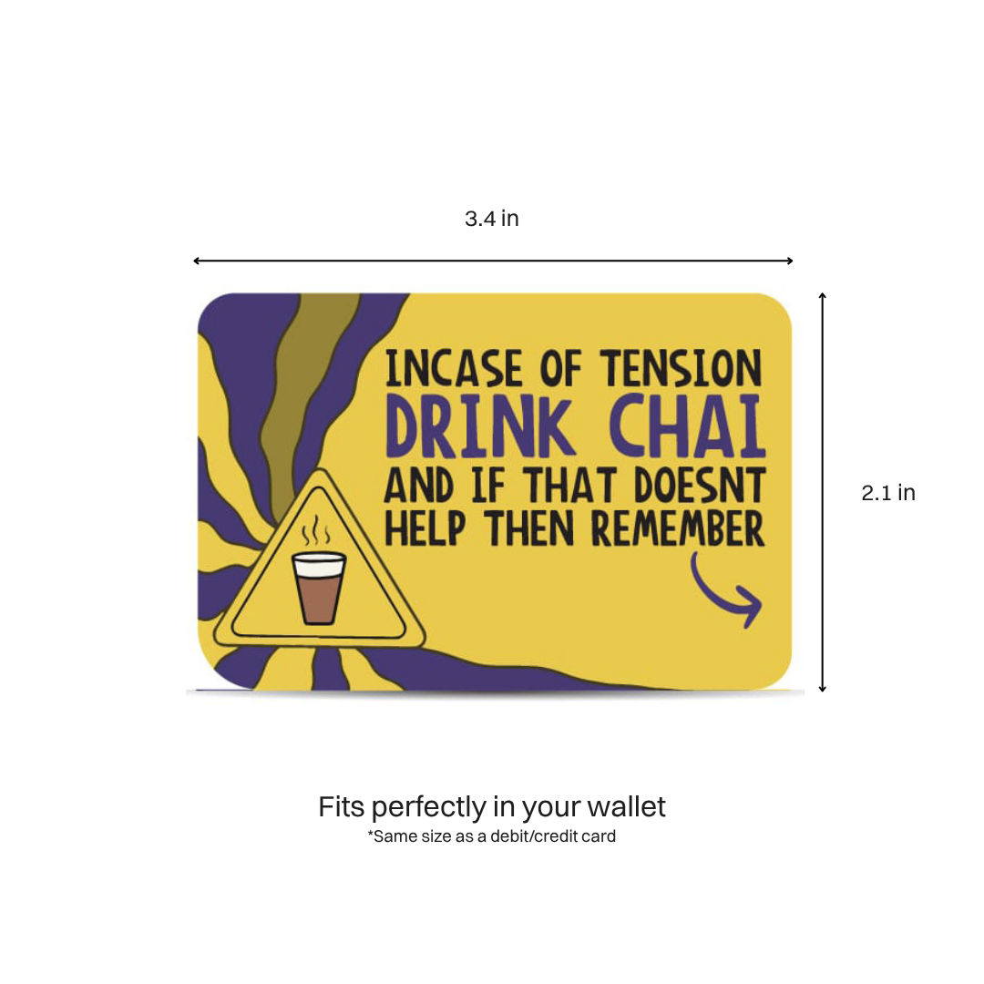 Chai Wallet Card