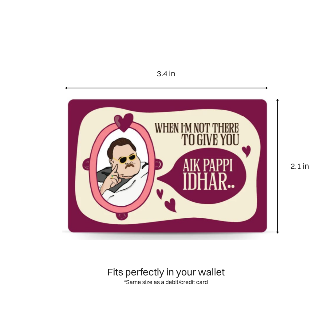 Altaf Hussain Wallet Card