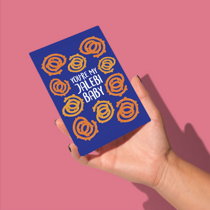 Jalebi Baby Greeting Card