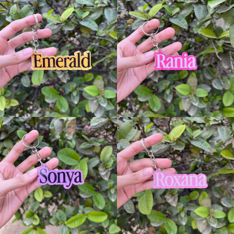 Key My Name I Customized Name Keychain