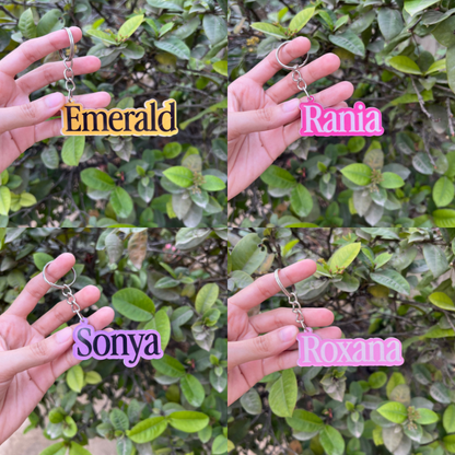 Key My Name I Customized Name Keychain